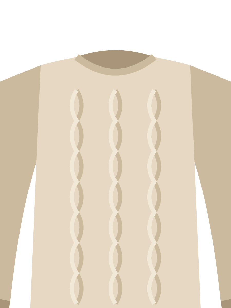 Fen cable-knit jumper (Image 2 of 2)