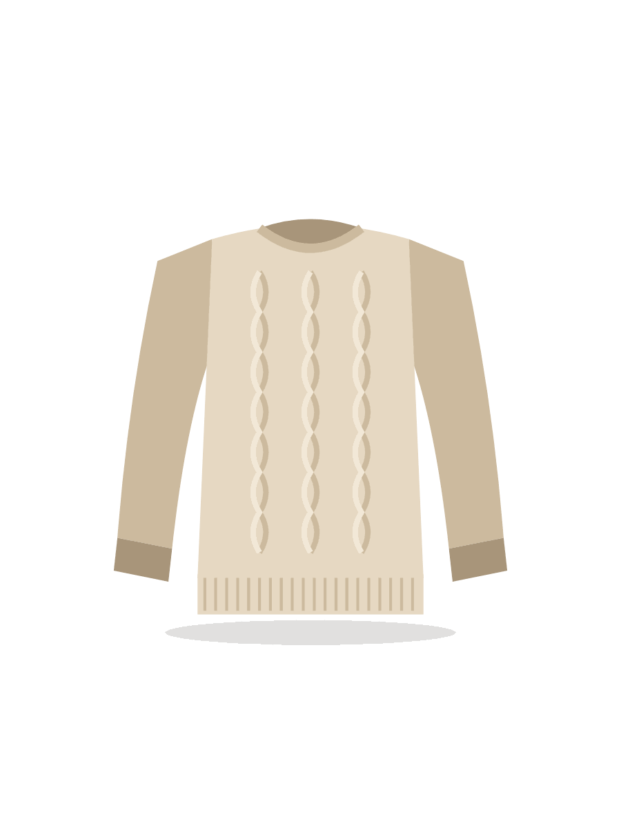 Fen cable-knit jumper (Image 1 of 2)