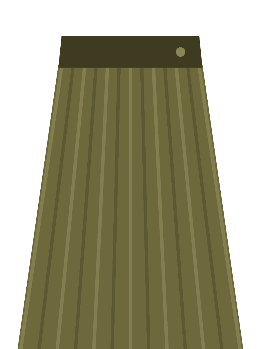 Juno pleated midi skirt (Image 2 of 2)