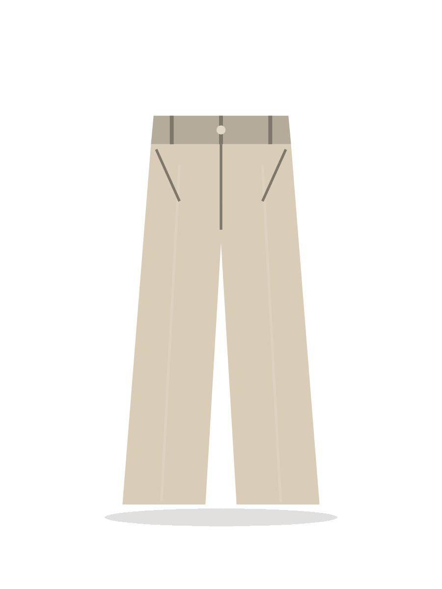Marlow wide-leg trousers, sand (Image 1 of 2)