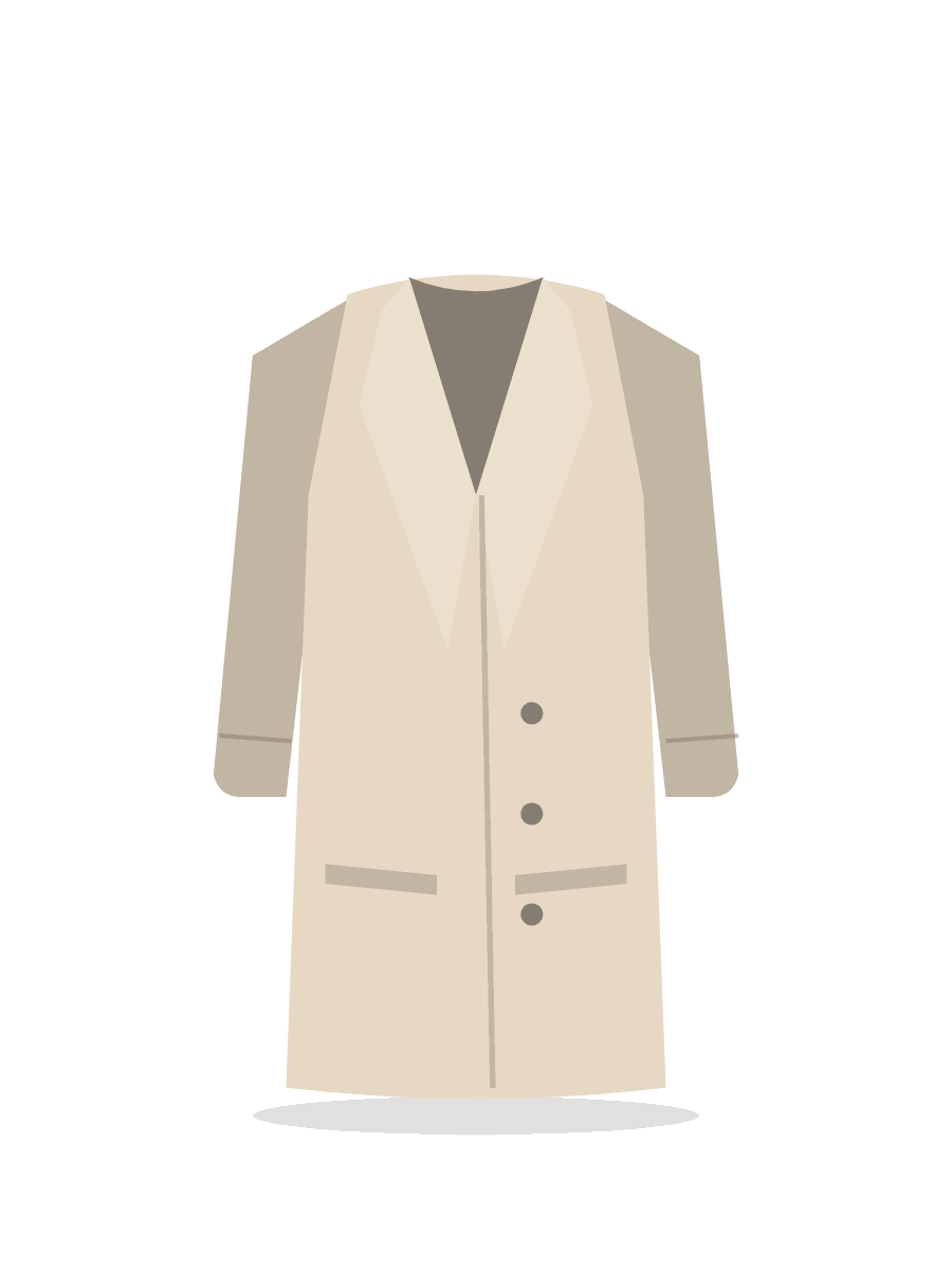 Mira car coat, oat (Image 1 of 2)