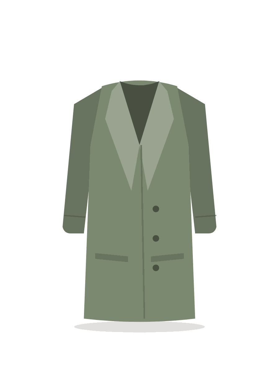 Odile wrap coat (Image 1 of 2)