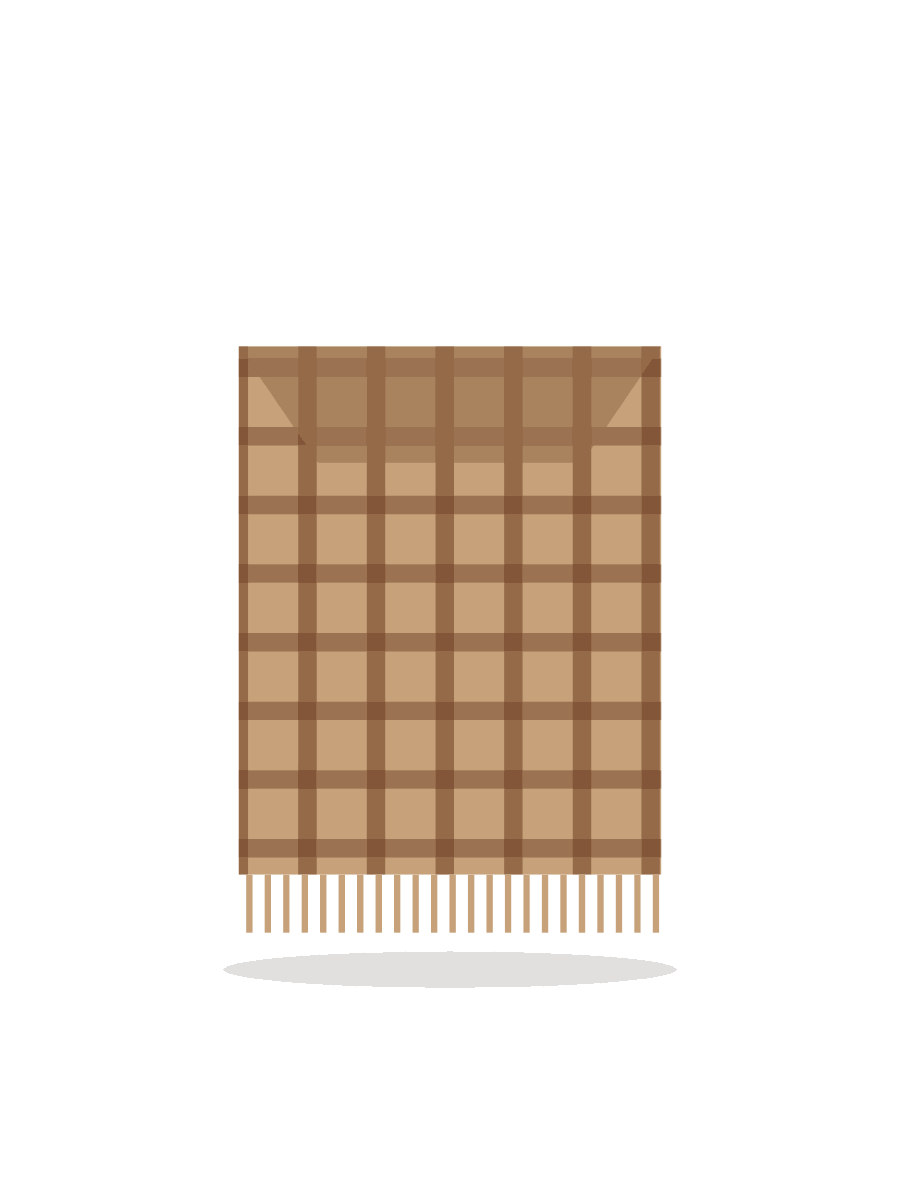 Wren check scarf (Image 1 of 2)