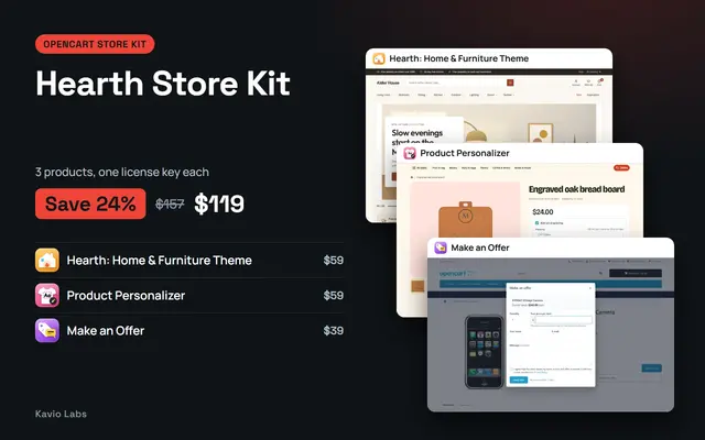 Hearth Store Kit